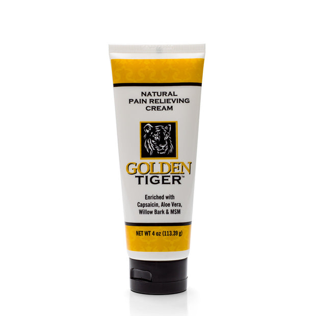 Golden Tiger Natural Pain Relieving Cream - Tube 4oz